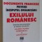 Documente franceze privind &icirc;nceputul organizării exilului rom&acirc;nesc