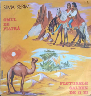 Disc vinil, LP. OMUL DE PIATRA, FLUTURELE GALBEN DE O ZI-SILVIA KERIM-243449 foto