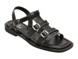 Cumpara ieftin Sandale FLAVIA PASSINI negre, Q4799, din piele naturala