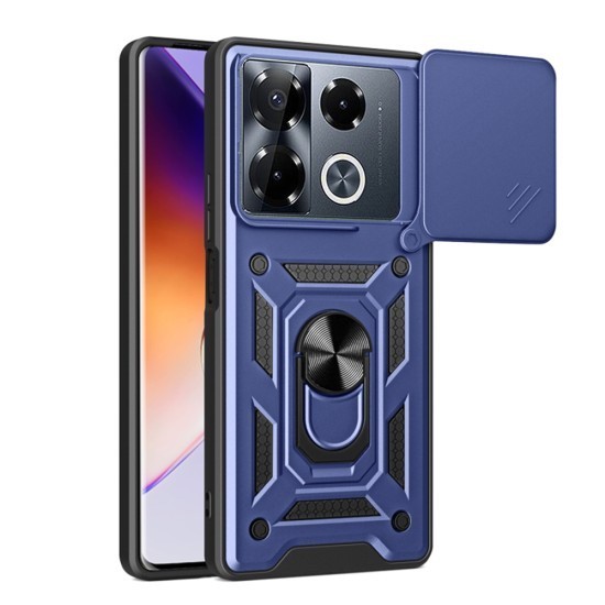 Husa pentru Infinix Note 40 Pro+ - Techsuit CamShield Series - Blue