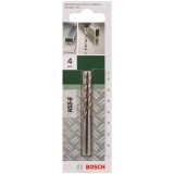Bosch 2609255041 - Set burghie metal HSS-G 4 mm tija cilindrica 2 bucati