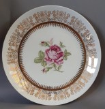 FARFURIE DIN PORTELAN, PLACATA CU AUR - EPIAG CEHOSLOVACIA