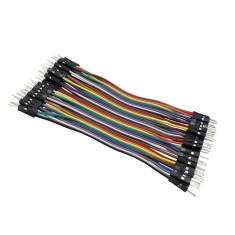 Set 10 fire Dupont tată tată 30cm pentru conexiuni Arduino