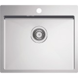 Chiuveta bucatarie Alveus Quarto 10, 550x480 mm, adancime cuva 190 mm, sifon inclus, Inox