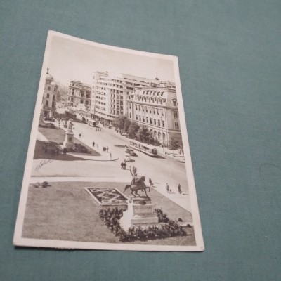 CARTE POSTALA BUCURESTI -PIATA UNIVERSITATII CIRCULATA foto