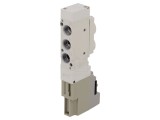 Ventil electromagnetic 1,5&divide;7bar 5/2 monostabil aluminiu IP65