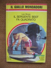 Leo Bruce - Il sergente Beef fa quadrato (in limba italiana)