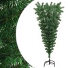 Pom de Crăciun artificial inversat, cu suport, verde, 120 cm