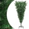 Pom de Crăciun artificial inversat, cu suport, verde, 120 cm