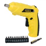 șurubelniță Electrică Premium Tools, Model LED, Capacitate 3.6V, 11 V&acirc;rfuri, Galben