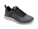 Cumpara ieftin Pantofi sport SKECHERS gri, TRACK, din material textil