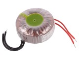 Transformator toroidal 100VA 230VAC 21V 4.76A cu cabluri