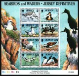 Jersey 1998 - Păsări, fauna, bloc neuzat