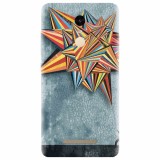 Husa silicon pentru Xiaomi Remdi Note 3, Abstract Colorful Balloon Triangles