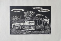 Dragos Morarescu - Case Memorabile, 30 de linogravuri originale din Bucuresti foto