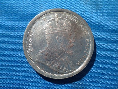 MEDALIE EDWARD VII ANGLIA 1904 foto