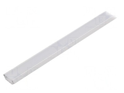 Profil LED Alb Laptoasă 1m Aluminiu Unghi foto