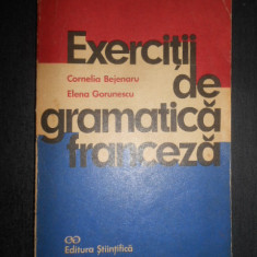 Cornelia Bejenaru, Elena Gorunescu - Exercitii de gramatica franceza