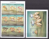 Africa Centrala 2000 ciuperci MI 2293-2301 + bl. 627 MNH w55, Nestampilat