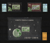 Cuba, 1964 | Primul timbru astrofilatelic - Voskhod 1 - Cosmos | MNH | aph, Spatiu, Nestampilat