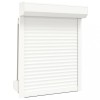 VidaXL Oblon rulant, alb, 70 x 100 cm, aluminiu