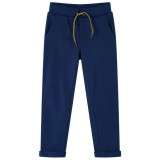 Pantaloni pentru copii cu snur, bleumarin, 92 GartenMobel Dekor, vidaXL