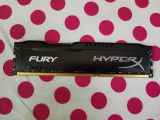 Memorie HyperX Fury Black 8 GB DDR3 1866 MHz CL10., DDR 3, Kingston