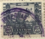 Cumpara ieftin Timbre America Interbelica TMB1AMC Bolivia 75 centavos Chinchila