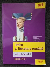 LIMBA SI LITERATURA ROMANA. CAIETUL ELEVULUI. Clasa a V-a - Samihaian