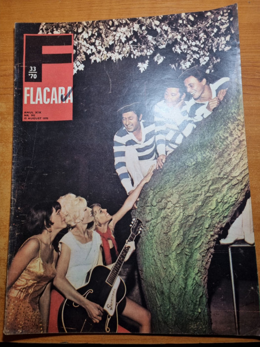 flacara 15 august 1970-art. si foto ziua marinei,ada kaleh insula care se muta