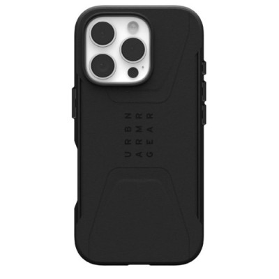 Husa pentru iPhone 16 Pro - UAG Civilian MagSafe - Black foto