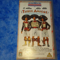 Three Amigos, film comedie, Caseta Video VSH