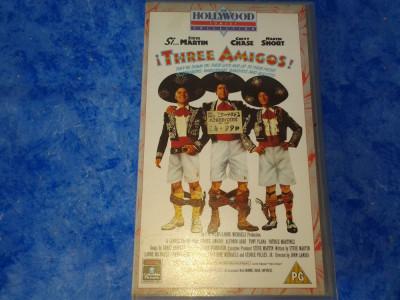 Three Amigos, film comedie, Caseta Video VSH foto