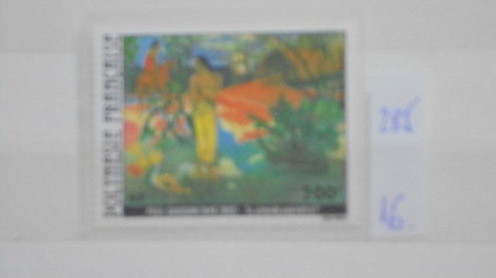 POLINEZIA FRANCEZA - PICTURA, PAUL GAUGUIN - 1979 - MI 16 EURO - NECIRCULAT.