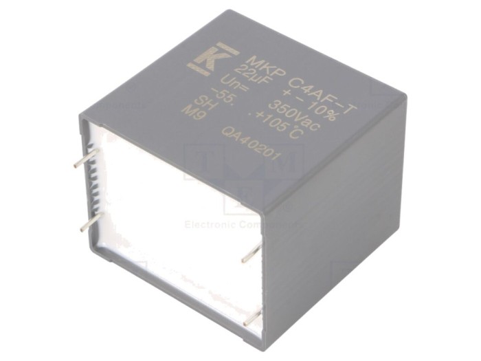 Condensator DC-Link 22uF &plusmn;10% THT