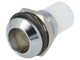 Montură LED 10mm crom convex ELBOK