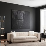 Canapea 3 locuri Sandreo Avni, Alb, 248 x 70 x 100 cm