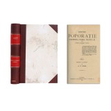 A. C. Cuza, Despre poporație, 1929. Statistica, teoria, politica ei. Carte veche, Imprimeriile Independenta, Bucuresti, Legatura piele