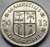 1 rupee 2012 Mauritius, km#55a, Africa