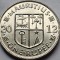 1 rupee 2012 Mauritius, km#55a