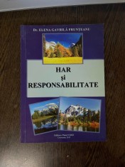 Elena Gavrila Frunteanu - Har si responsabilitate (cu dedicatie) foto