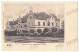 5513 - BRAD, Hunedoara, Railway Station, Litho, Romania - old postcard - unused, Necirculata, Printata