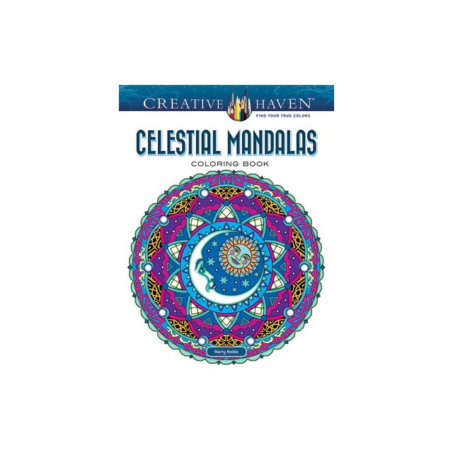 Creative Haven Celestial Mandalas Coloring Book