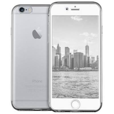 Husa Full TPU 360&amp;deg; (fata + spate) pentru iPhone 6 / 6S, Transparent foto