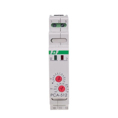 Timer programabil SPDT 10A 230VAC pentru șină DIN foto