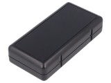 Carcasă universală TEKO din ABS, neagră, 65x131x30mm, Seria SOAP 1