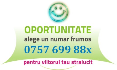 Numar Orange cu 6 ANI VECHIME - 0757.699.88x - usor aur gold cartela numere usoare cartele foto