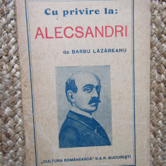 CU PRIVIRE LA ALECSANDRI - BARBU LAZAREANU