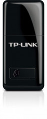 Adaptor wireless tp-link n300 usb2.0 realtek 2t2r mini size foto