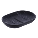 Cumpara ieftin Săpuniera Ceramică Oval &ndash; Negru